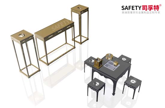 圍爐煮茶 | 感受人間煙火氣，消防安全莫大意。[炭火爐|鋼圍爐|精制鋼圍爐茶桌]