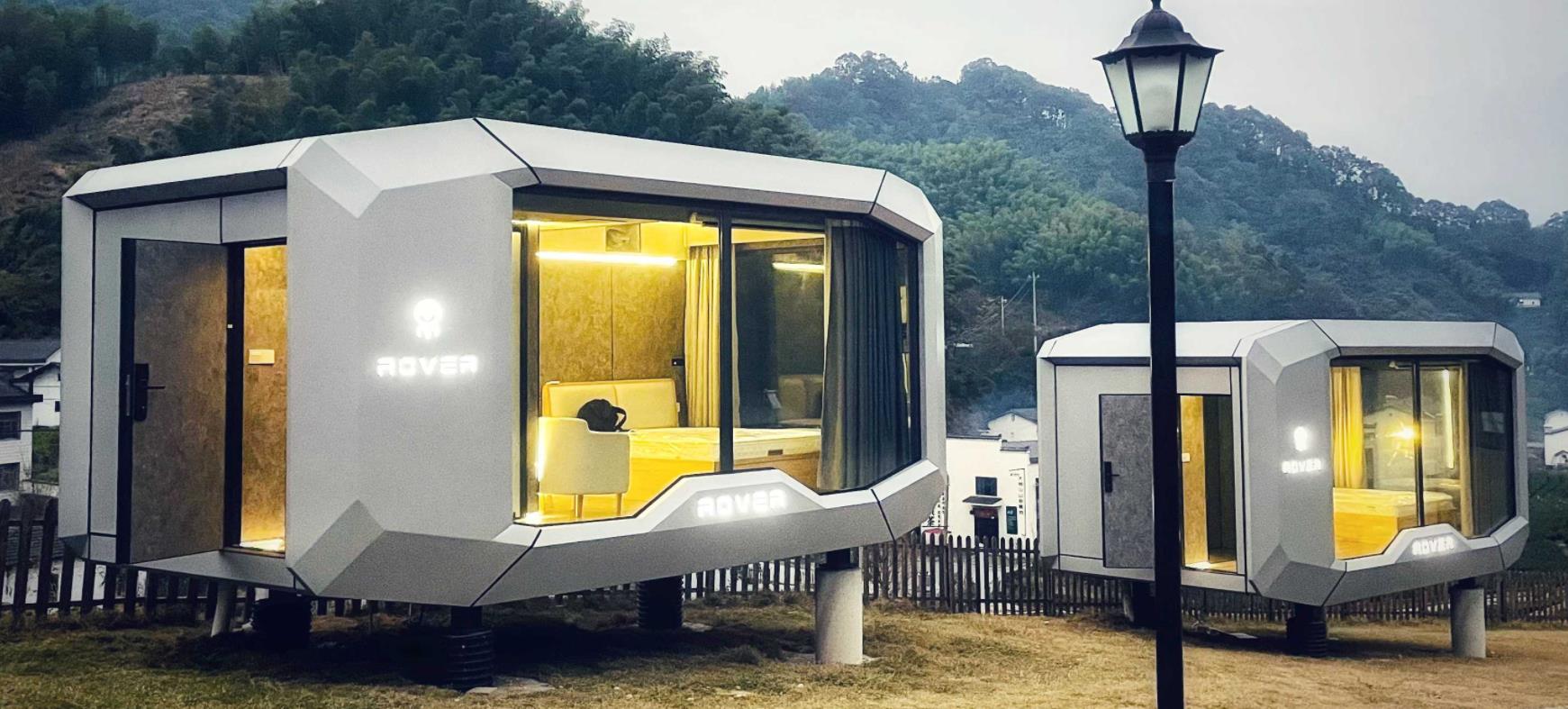 流浪艙 光伏發電特色民宿(圖1)