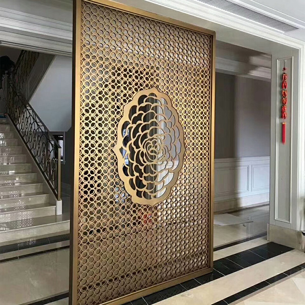 高端鋁雕屏風定制(圖1)