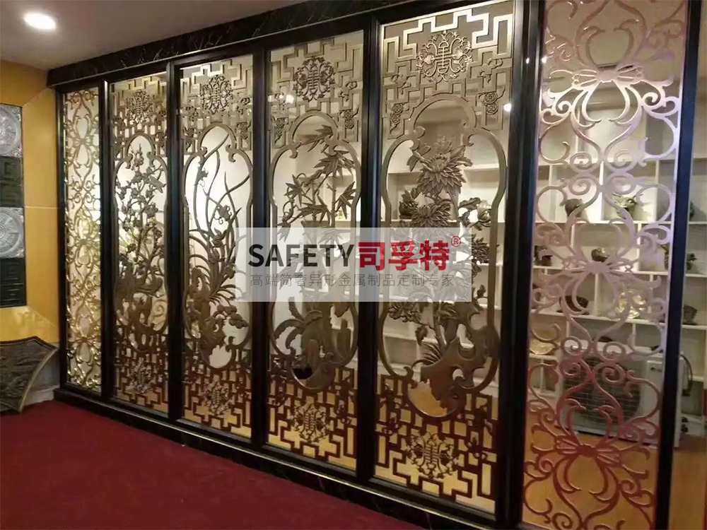 金屬屏風有哪些種類？什么材質的金屬屏風好？[司孚特金屬屏風](圖4)