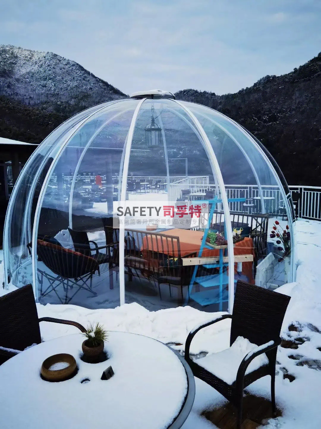 精制鋼透明民宿屋，仰望星空如夢似幻，浪漫至極(圖3)