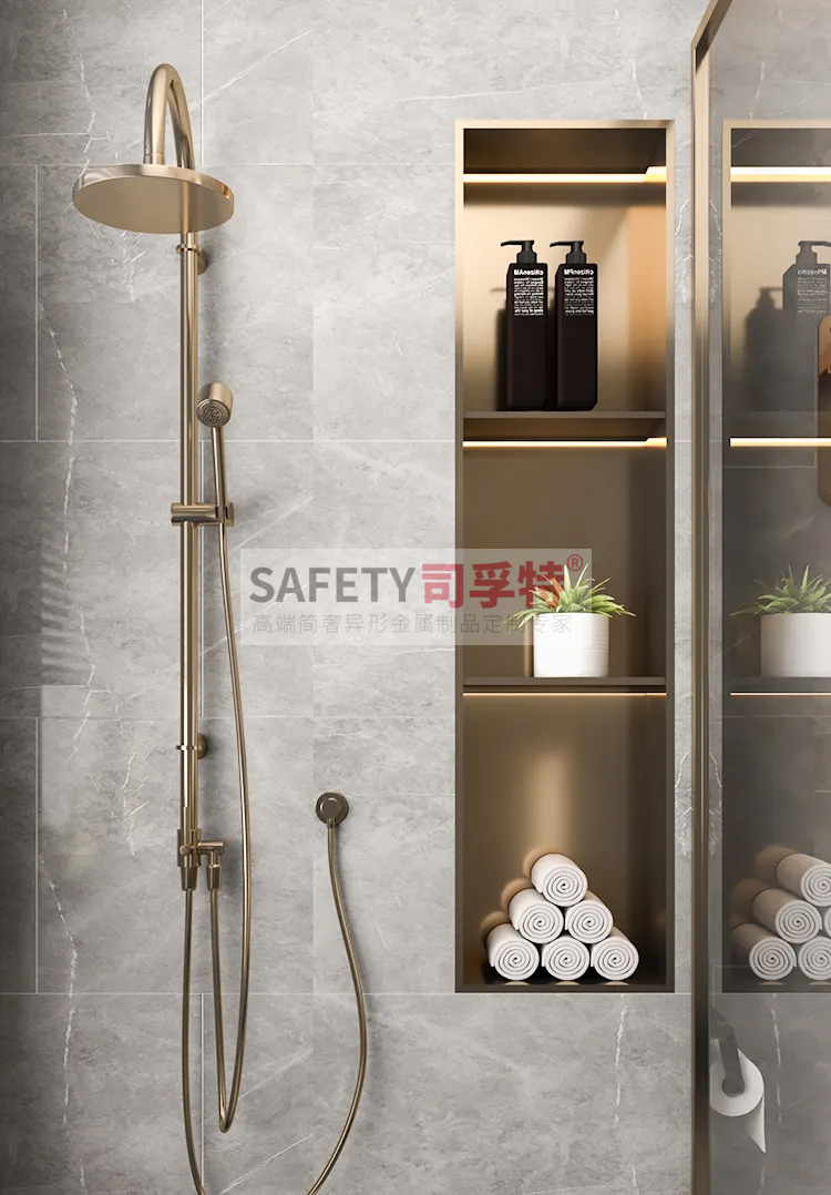 現代不銹鋼壁龕，墻內收納空間設計首選[司孚特不銹鋼壁龕](圖1)